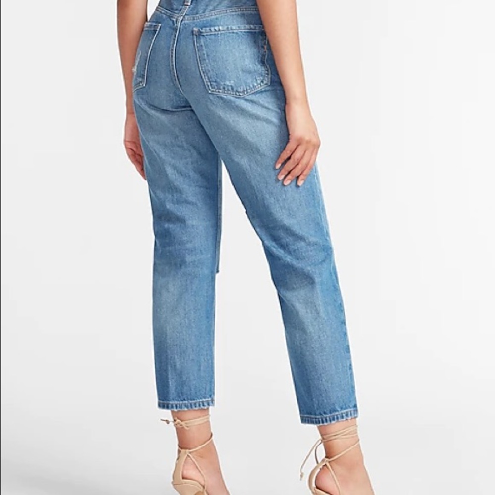 Express High Waisted Dad Jeans